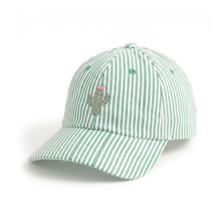 Women's striped baseball cap with strawberry motif Brehn