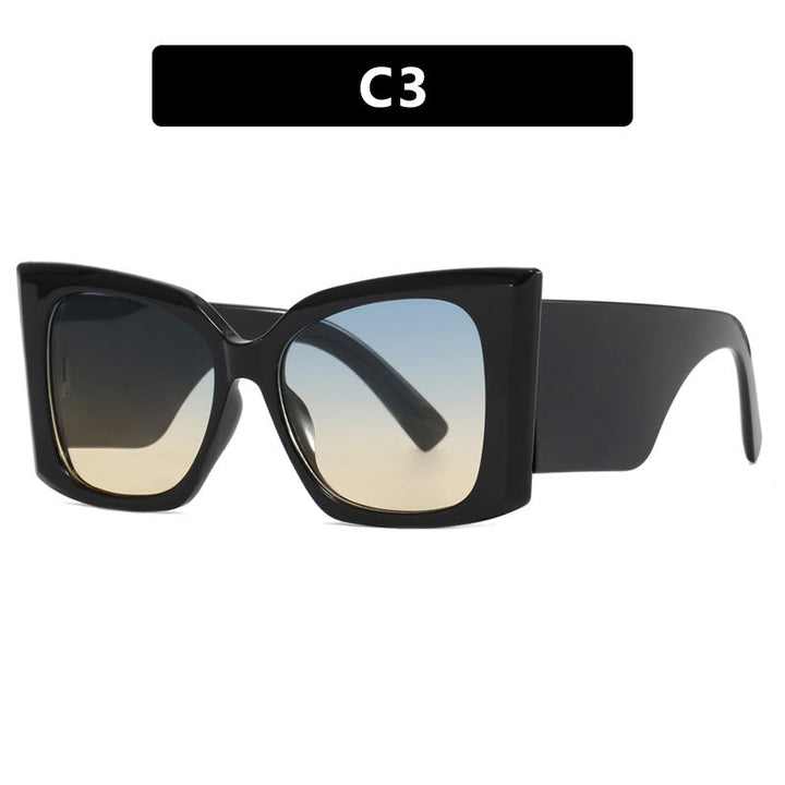 Women's oversized sunglasses with stylish cat-eye frame Kalsten