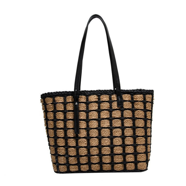 Spacious handbag with woven design Kalsten