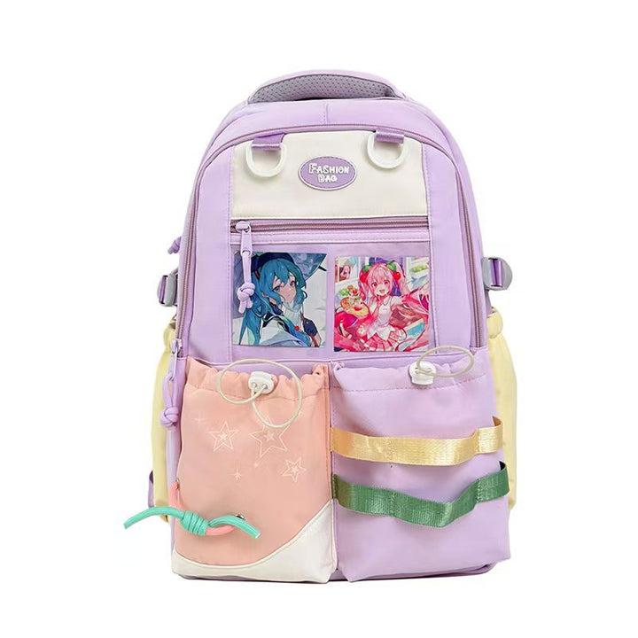 Graphic Illustration Multifunctional Backpack Kalsten