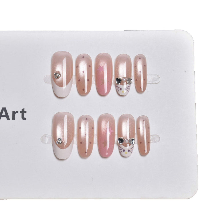 Artistic Press-On Nail Extensions Kalsten
