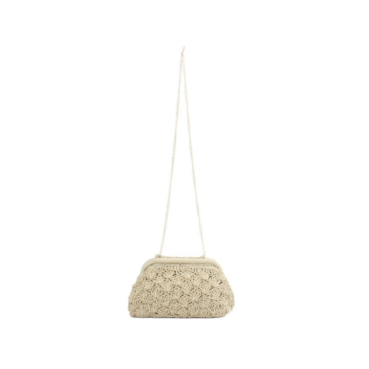 Clutch bag in elegant crochet style Kalsten
