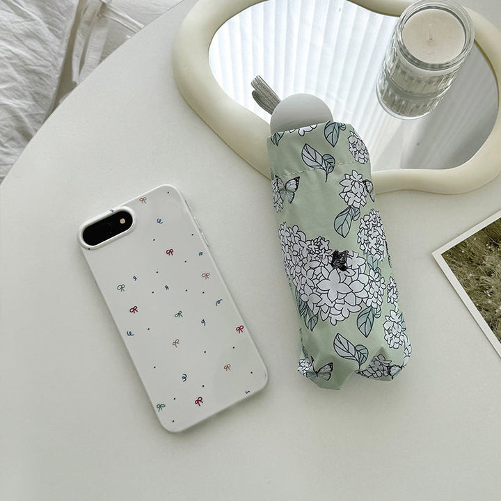 Women's Folding Umbrella with Innovative Floral Design Kalsten