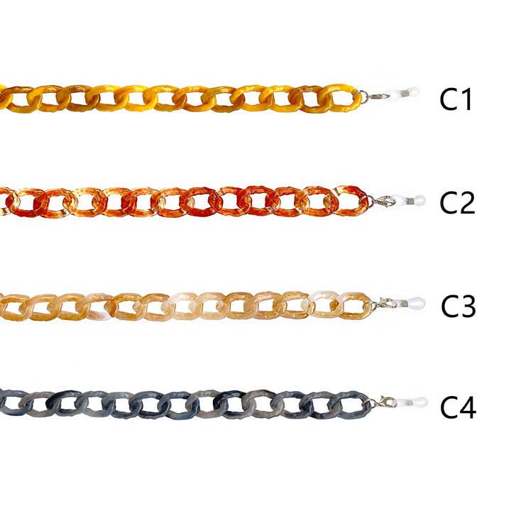 Chunky Resin Eyewear Chain Kalsten