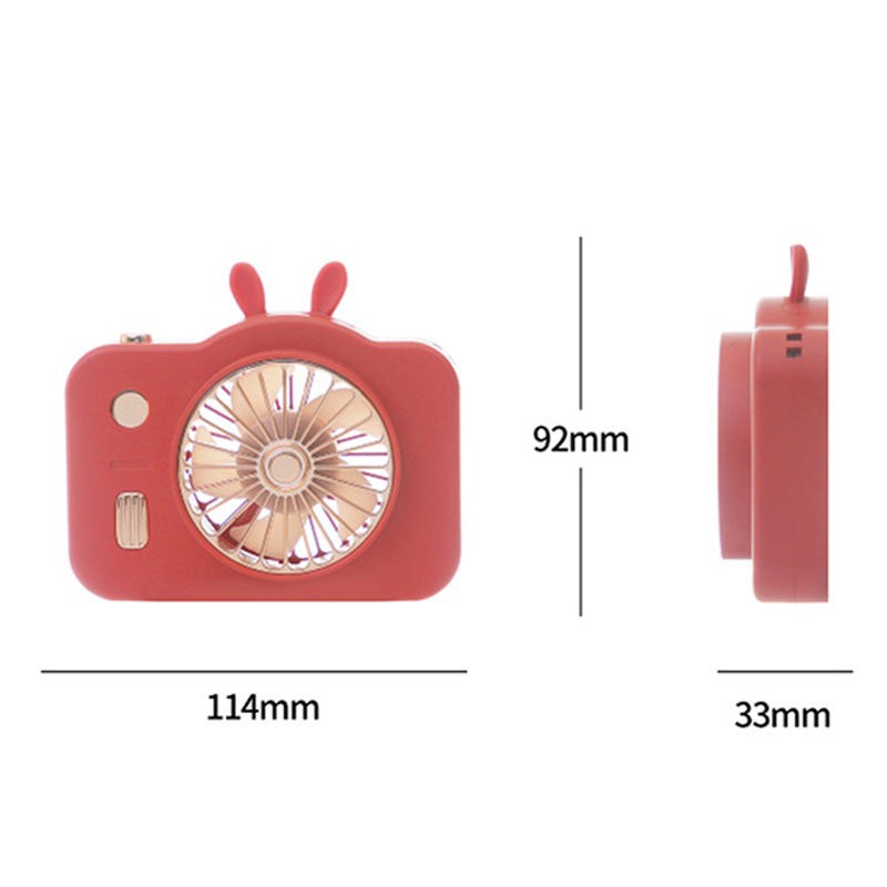 Women's Portable Camera Style Fan Kalsten