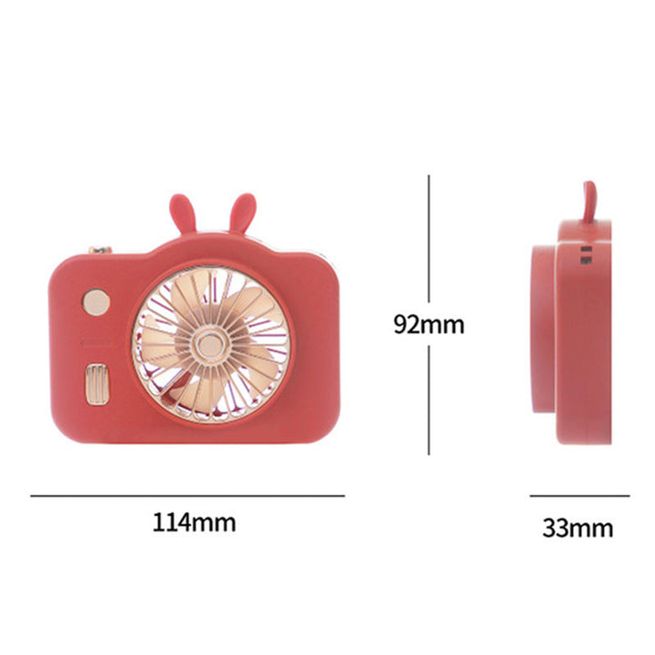 Women's Portable Camera Style Fan Kalsten