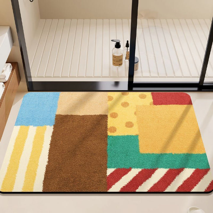 Cute Bear-Themed Bath Mat Kalsten