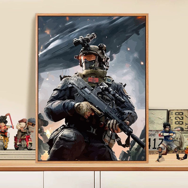 Action Hero Art Print Kalsten
