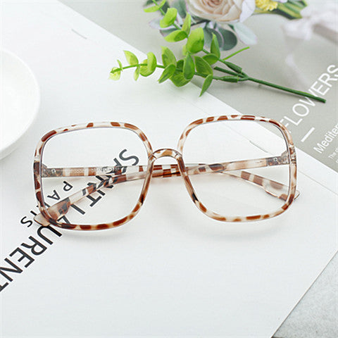 Women's square designer glasses with modern pattern Kalsten