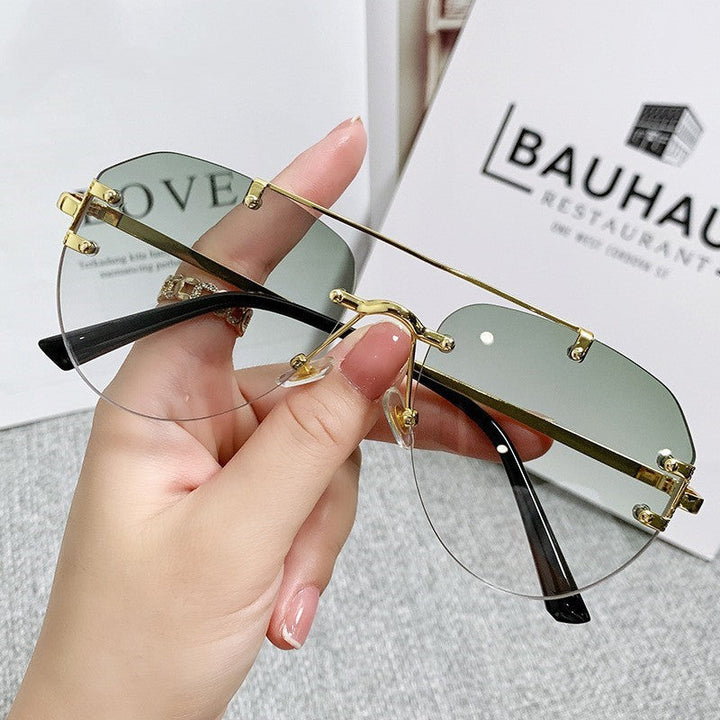 Ladies trendy sunglasses in elegant, polygonal design Kalsten