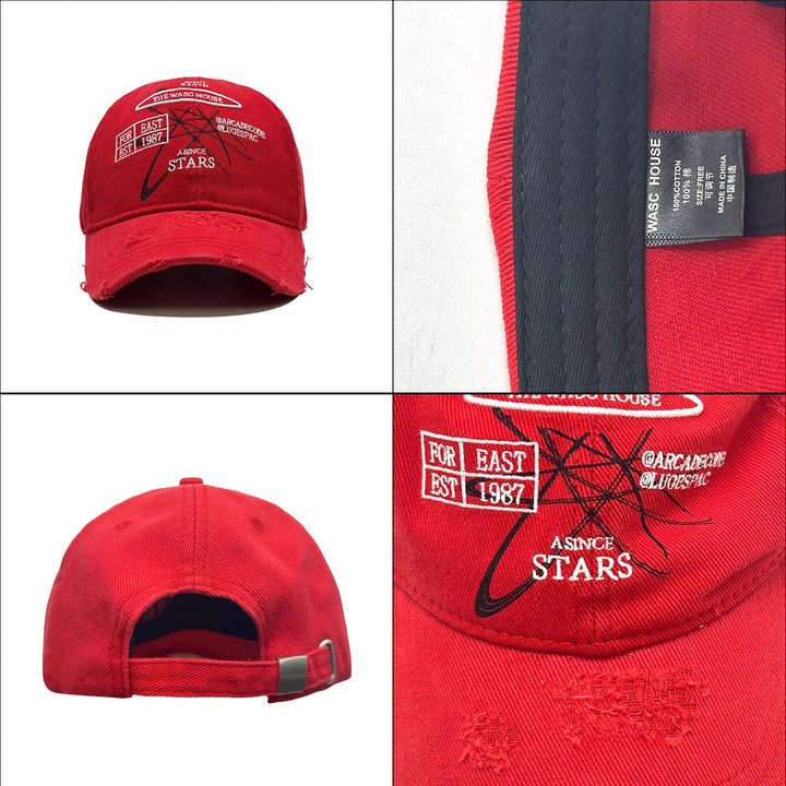 Women casual and stylish cap with embroidered design Brehn
