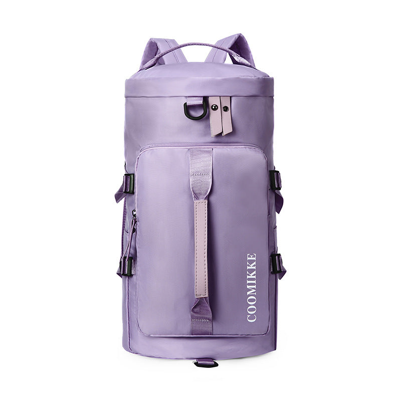 Sporty Backpack With Expandable Main Compartment Kalsten