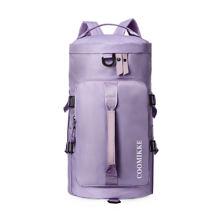 Sporty Backpack With Expandable Main Compartment Kalsten
