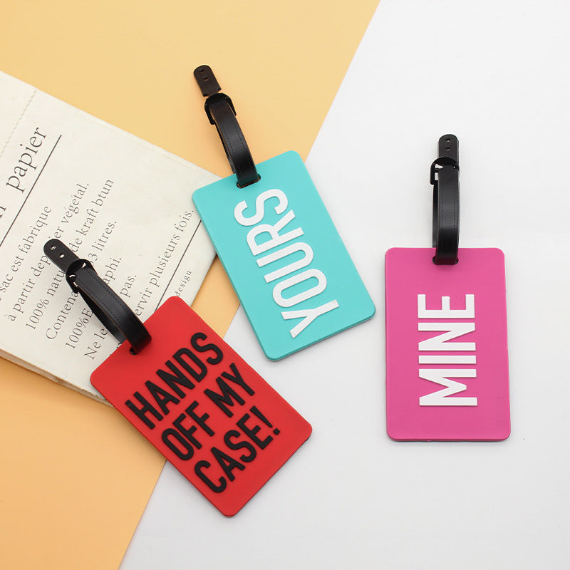 Unisex Luggage Tag with Smart Safety Message Kalsten