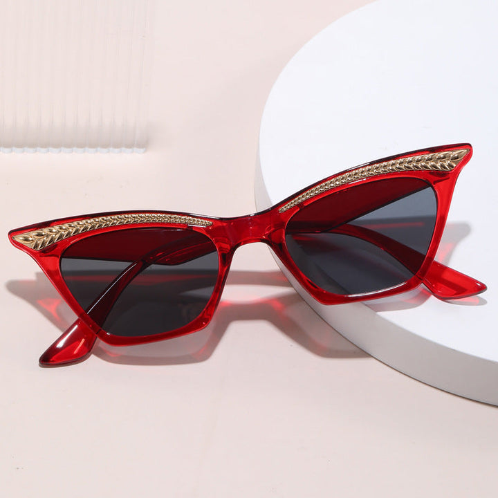 Ladies Cat-Eye Sunglasses with Luxurious Detail Kalsten