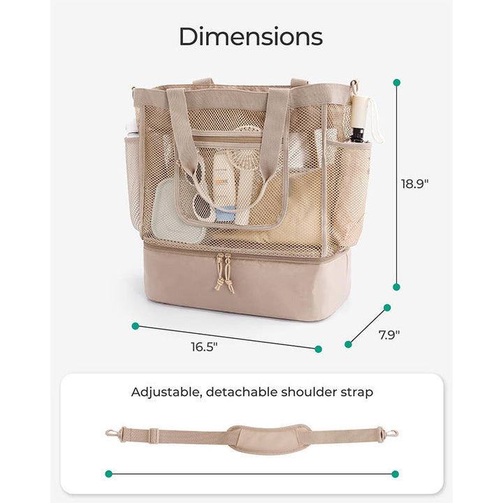 Multifunctional cooler bag with practical outer pockets Kalsten