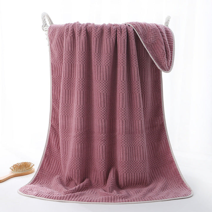 Terry Bath Wrap Blanket with Durable Handles Kalsten