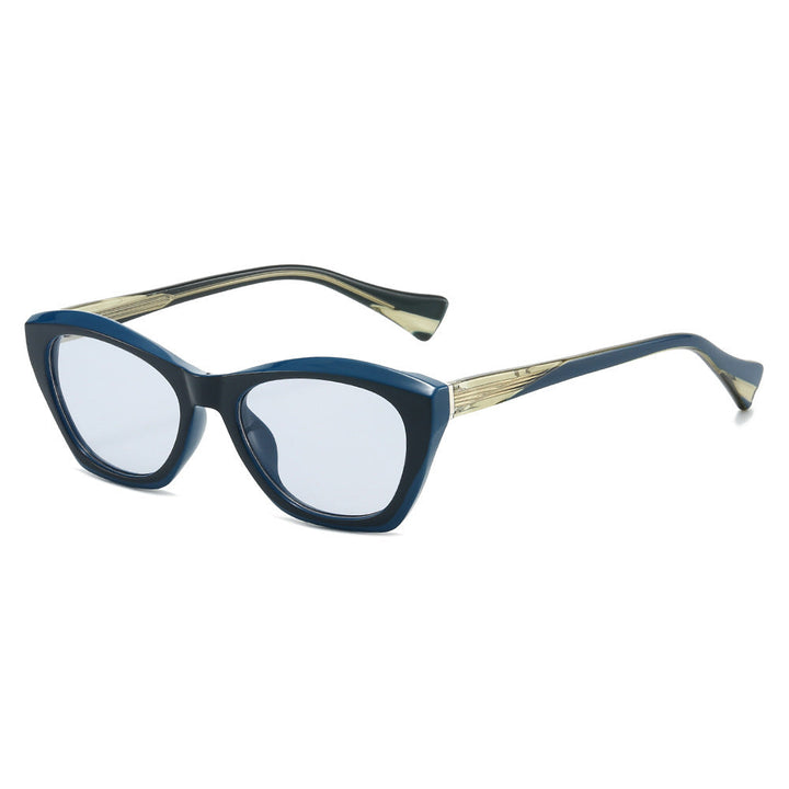 Women's Cat-Eye Sunglasses with Transparent and Colored Details Kalsten
