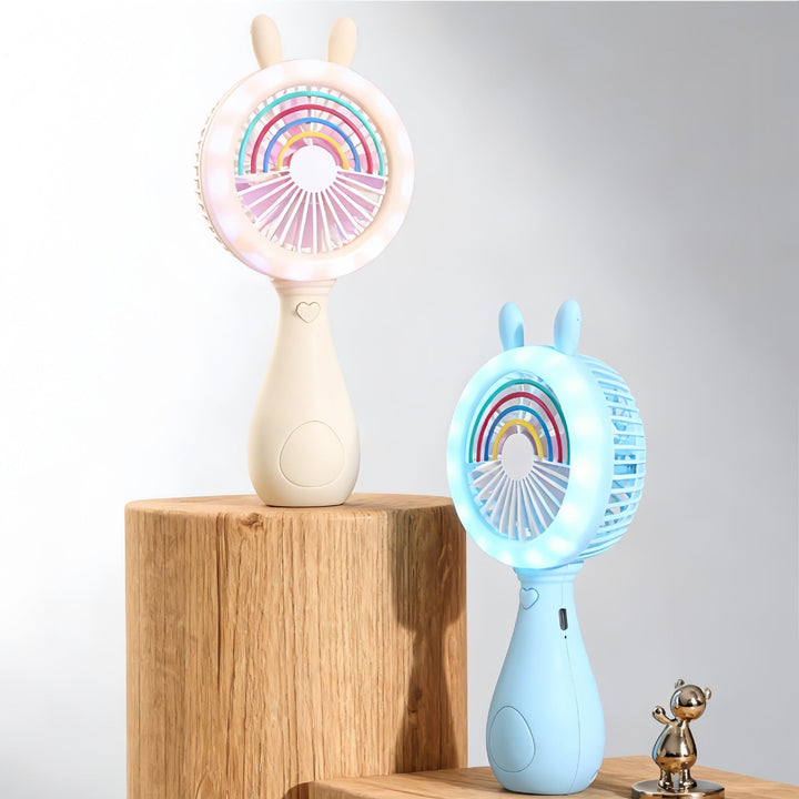 Ladies LED Hand Fan with Color Change Kalsten