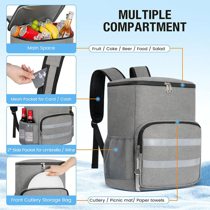 Women's Cool Backpack with Insulated Flap and Versatile Storage Kalsten