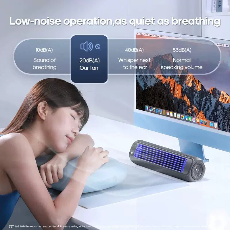 Unisex one-size rechargeable wireless tower fan with extended operating time and variable speed quiet motor Kalsten