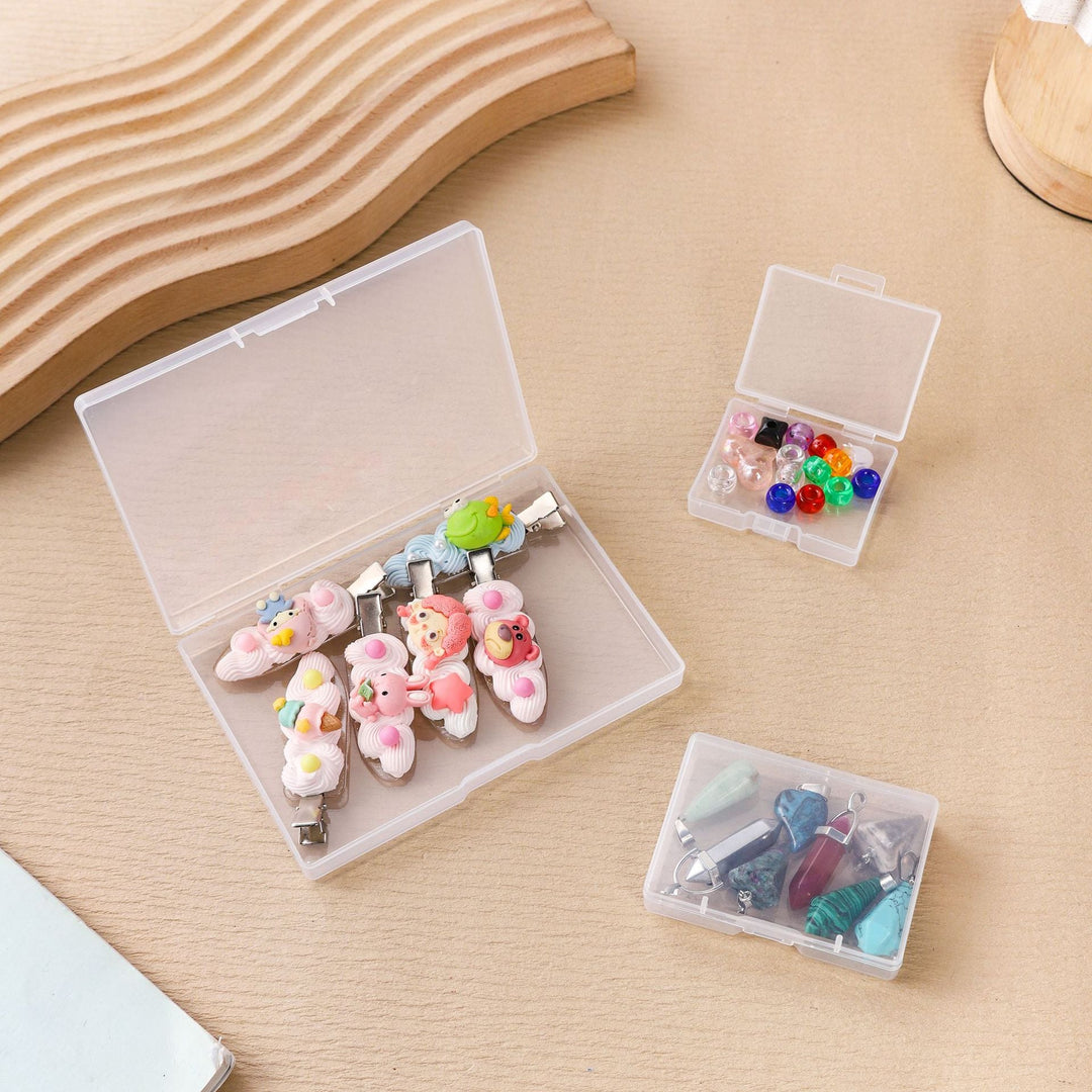Compact Clear Pill Storage Case Kalsten