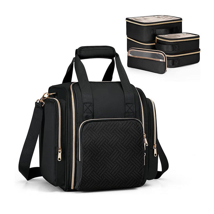 Cosmetic bag with multiple compartments Kalsten