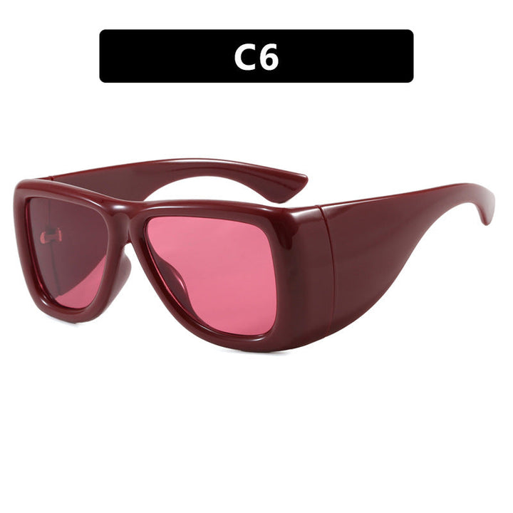 Ladies trendy oversized sunglasses with striking tortoiseshell design Kalsten