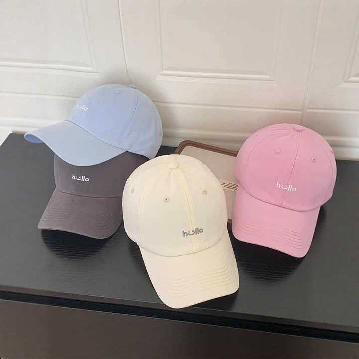Unisex Casual Cotton Embroidered Cap Kalsten