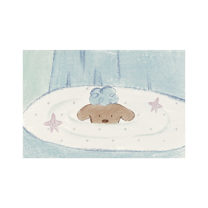 Cartoon-Themed Bath Mat Kalsten