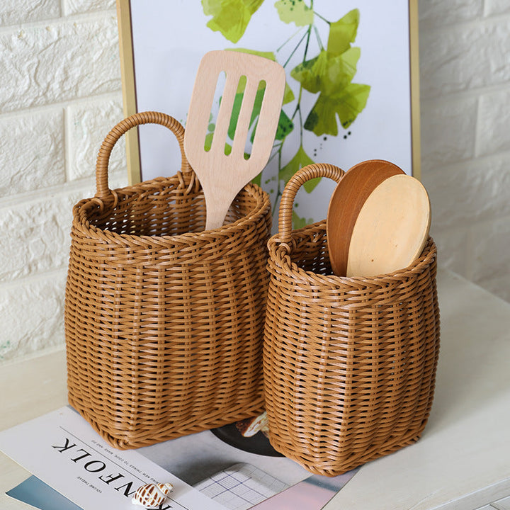 Handcrafted Eco-Friendly Woven Storage Basket Kalsten
