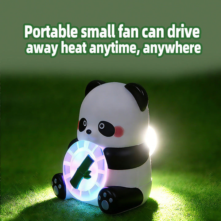 Unisex Mini Hand Fan with integrated LED lighting and USB charging option Kalsten