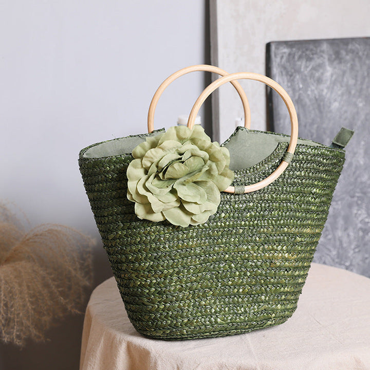 Handbag with Floral Accents Kalsten