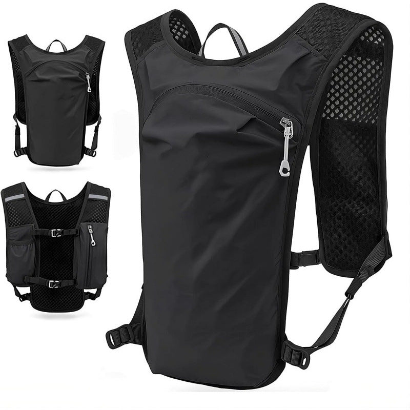 Sporty Hydration Backpack with Breathable Mesh Inserts Kalsten