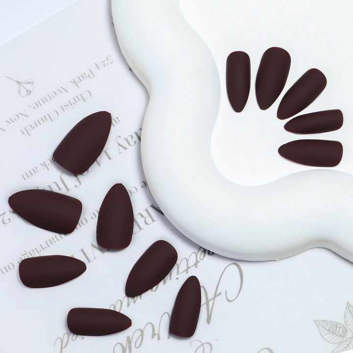 Matte Finish Press-On Nail Extensions Kalsten