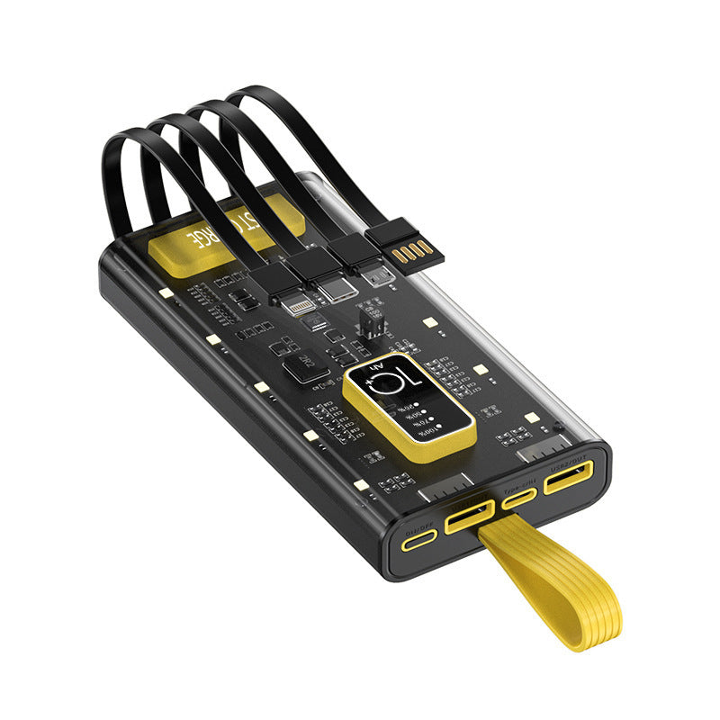 Portable power bank with powerful fast charging technology and intelligent battery level display Kalsten