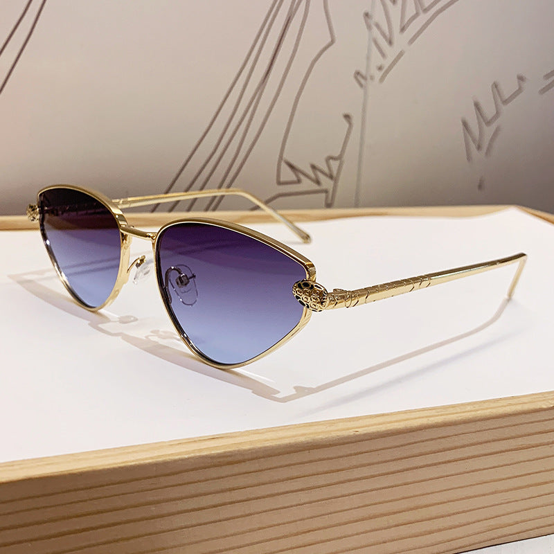 Ladies Designer Sunglasses with Chic Cat Eye Design and Luxurious Frame Kalsten
