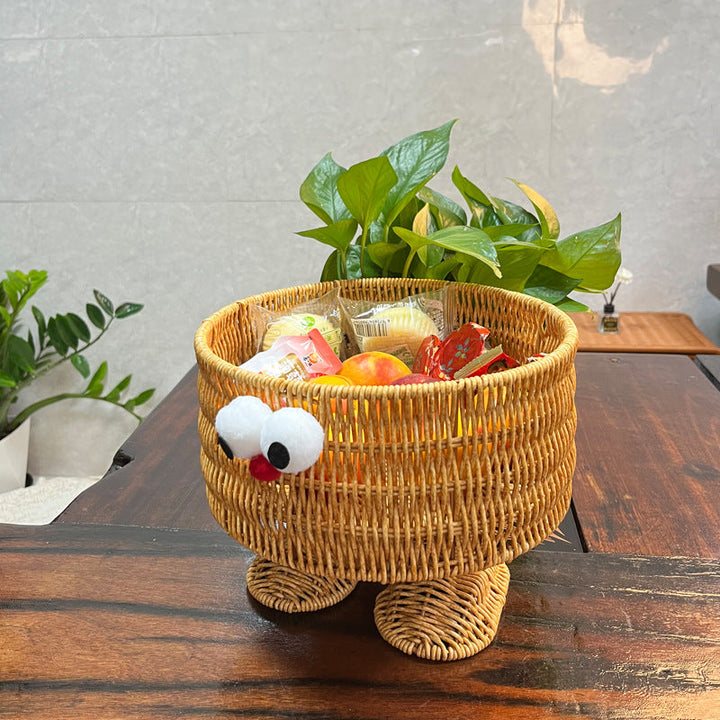 Women Playful Storage Basket with Animal Motif Kalsten