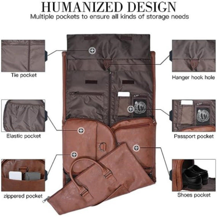 Elegant Travel Bag with Double Side Pockets Kalsten