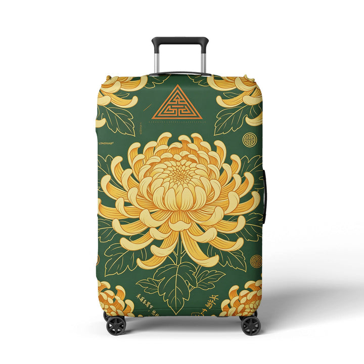 Women Hard Shell Suitcase in Elegant Bamboo Design Kalsten
