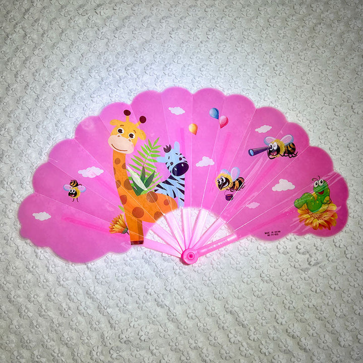 Ladies colorful folding fan Kalsten