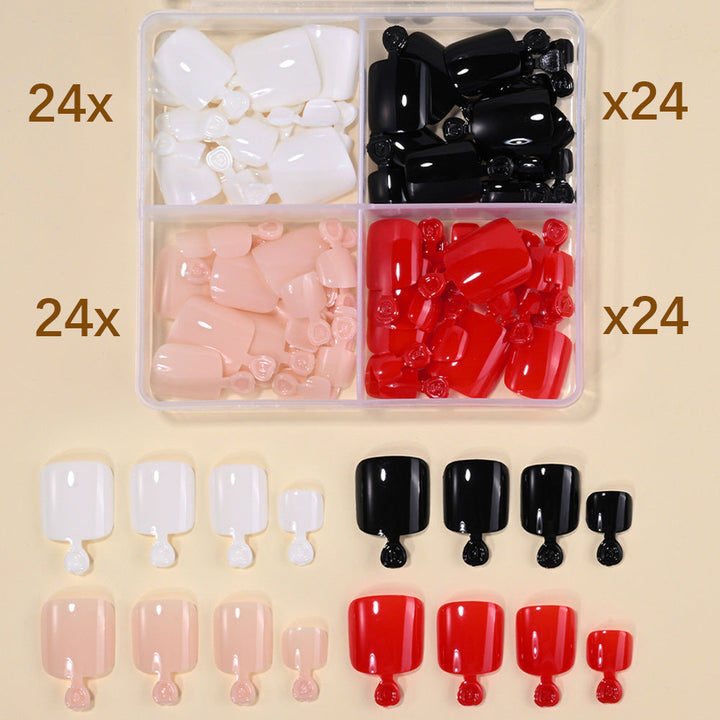 Variety Press-On Nail Tips Set Kalsten