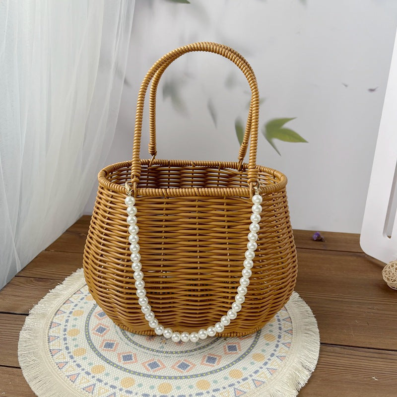 Women Diamond-shaped Handheld Basket Kalsten