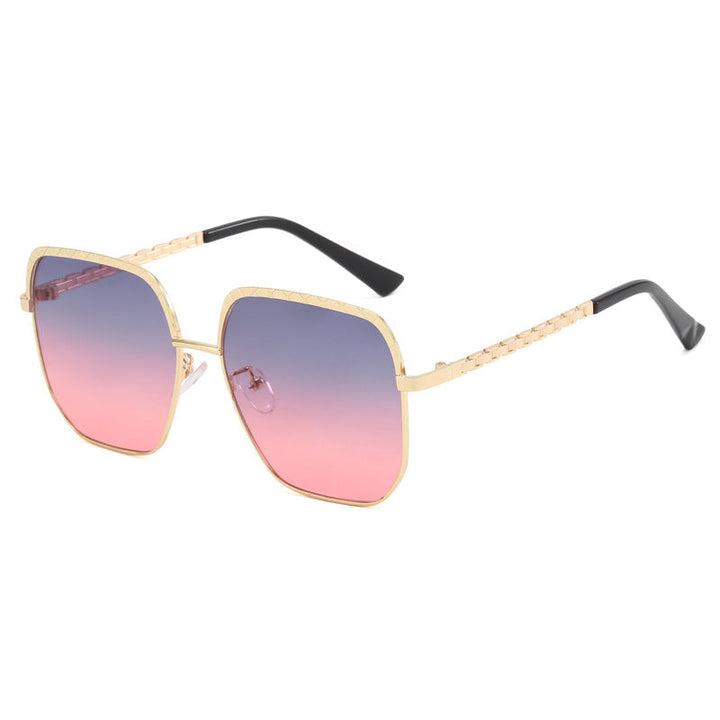 Ladies' fashionable sunglasses with square frame and stylish details Kalsten