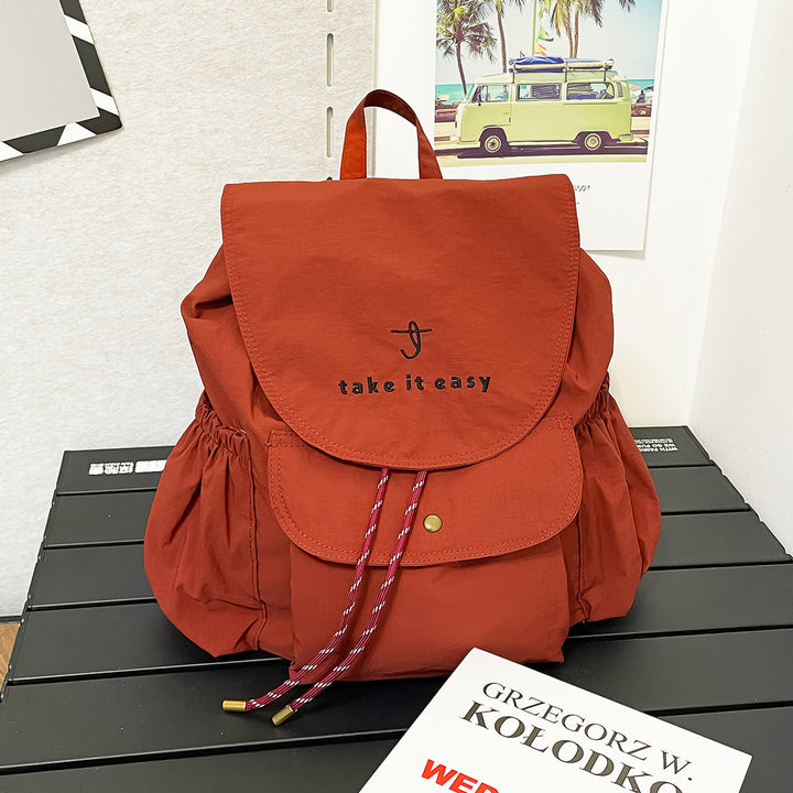 Casual Drawstring Closure Backpack Kalsten