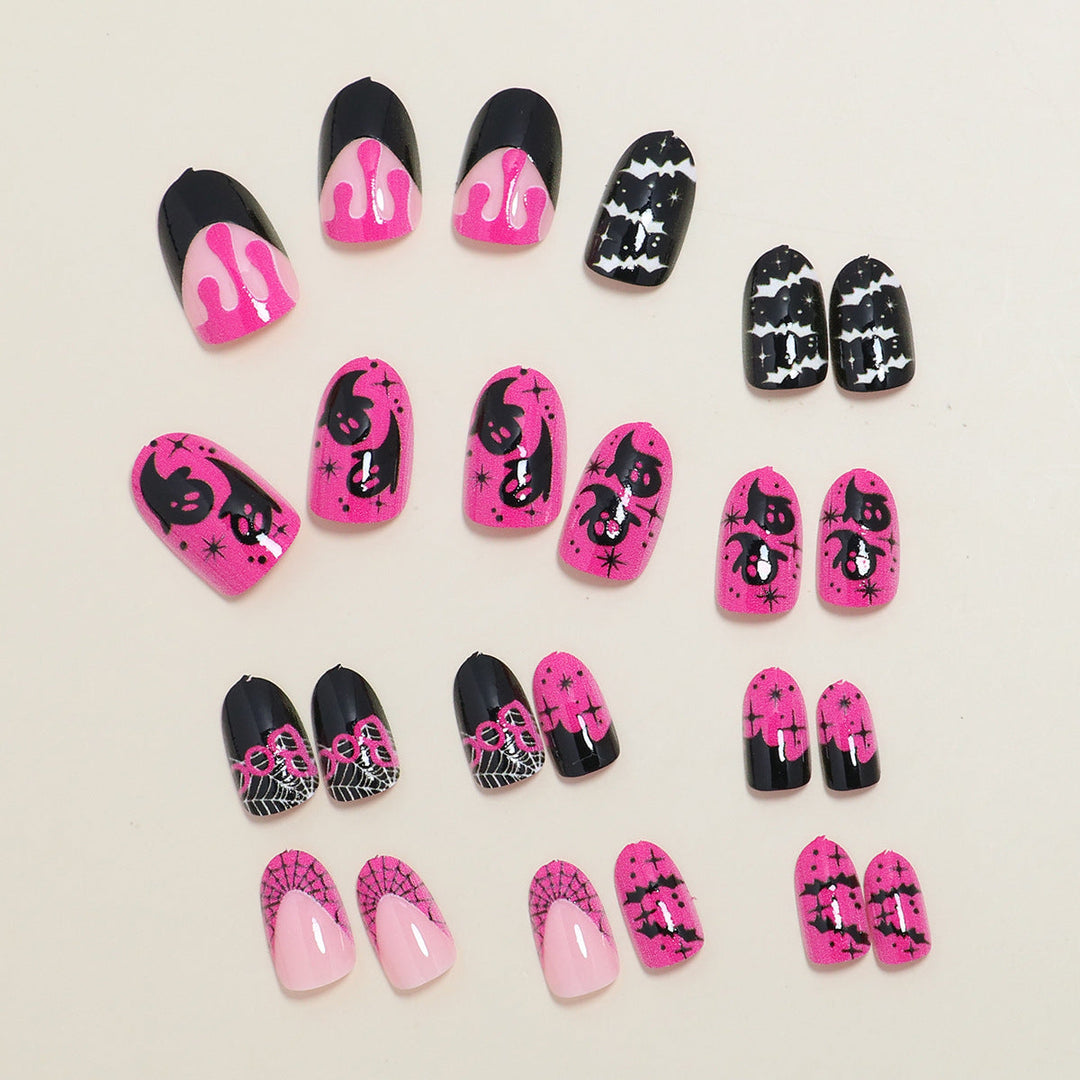 Artistic Abstract Press-On Nail Set Kalsten
