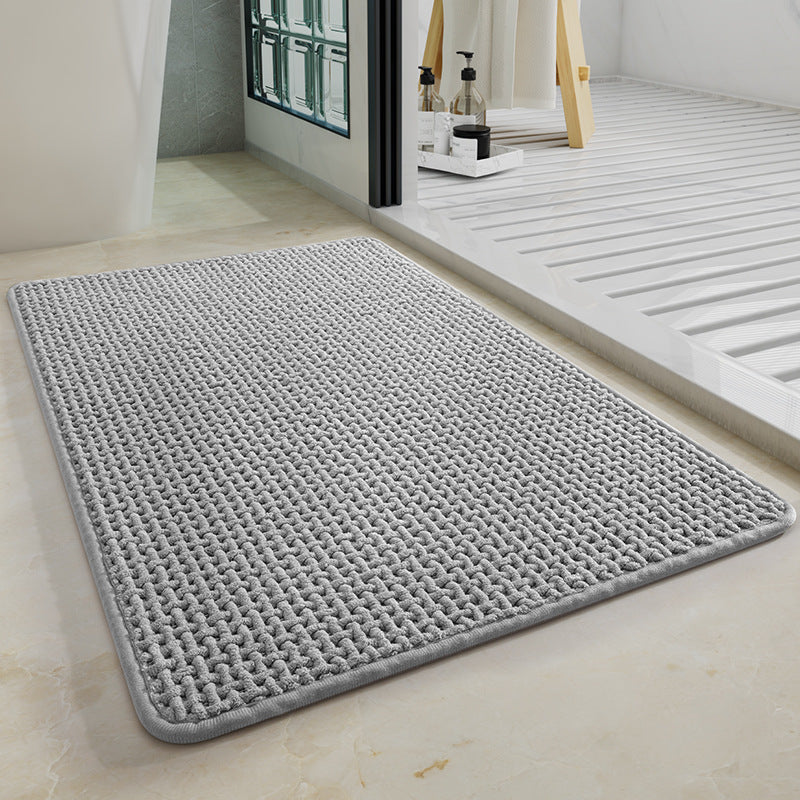 Soft Plush Bathroom Area Mat Kalsten