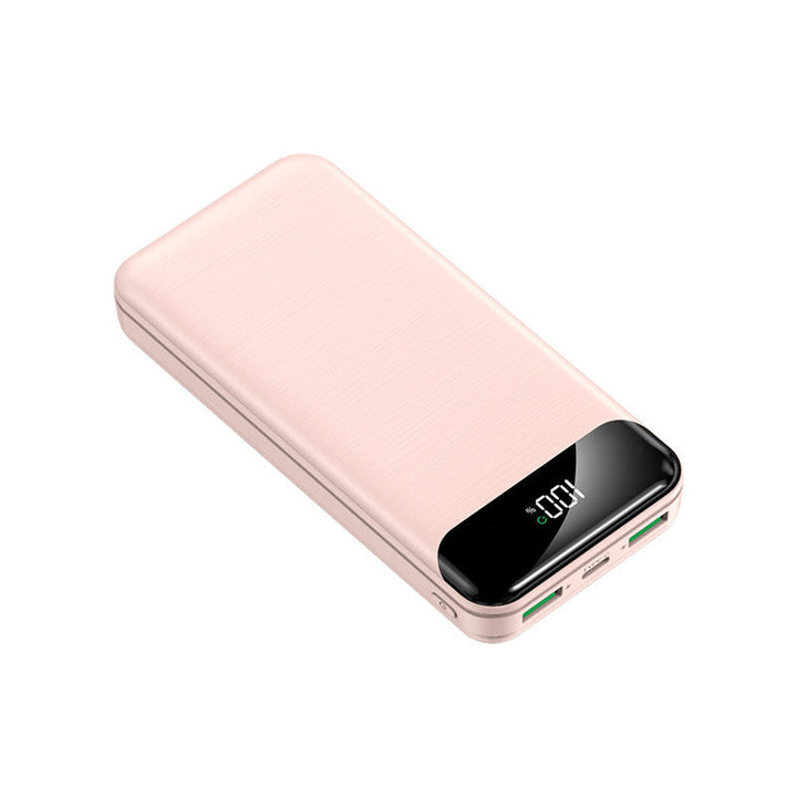 Portable power bank with intelligent LED display and fast charging Kalsten