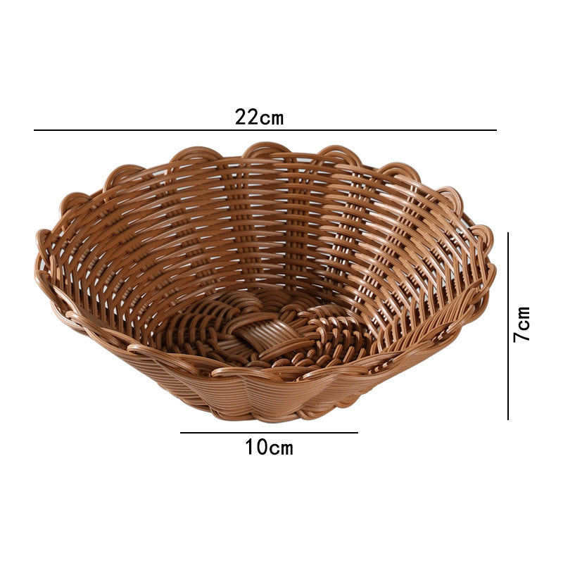 Stylish Decorative Woven Fruit Bowl Kalsten
