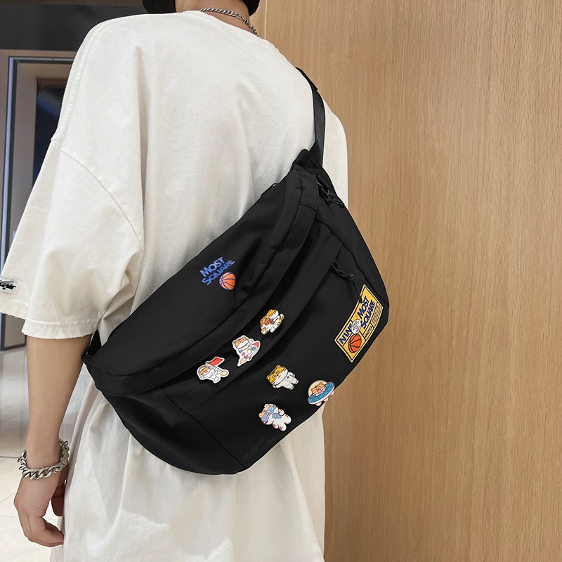 Casual Shoulder Bag With Playful Design Kalsten